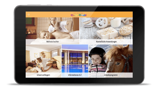 Digitale Gästemappe von Suitepad im Kinderhotel Felben