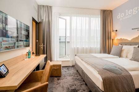 Zimmer im Best Western Hotel Arabellapark München