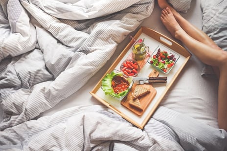 Breakfast in bed